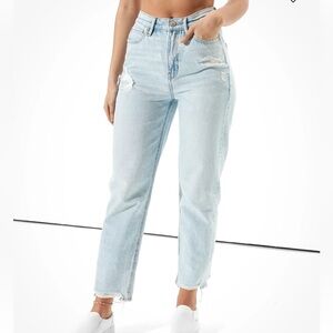 American Eagle AE Highest Waist '90s light wash Boyfriend Jean 8